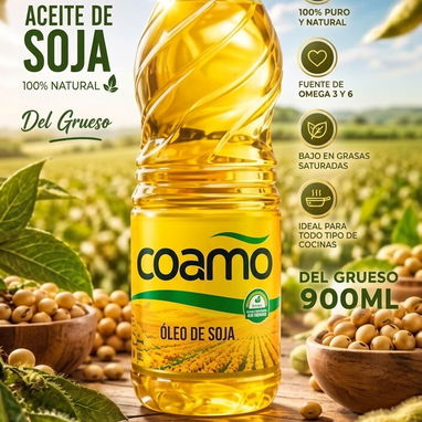 ACEITE DE SOYA 900 ML 3100 EL POMO - 2/2
