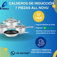 Calderos de inducción 7 piezas - Img 57958125