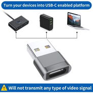 Adaptador QianLink USB-C hembra a USB-A macho (org) 51748612 $5 USD - Img 44883256