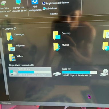 Computadora ( torre_teclado_maus ) con luces RGB ... - 2/5