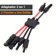 Conectores de Cable de Panel Solar MC4 + 2 Salidas 🔌 ADAPTADOR 2 EN 1 - Img 57386612