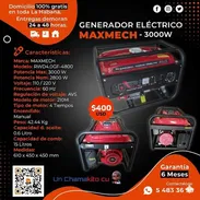 ⚡ GENERADOR ⚡ PLQNTA ELÉCTRICA MAXMECH 3000W. FACTURA Y GARANTÍA. TLF 54833699 - Img 53053581