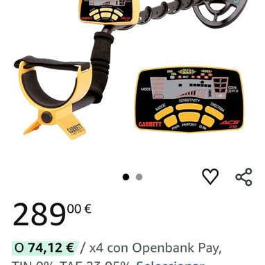 Vendo Detector ACE 250 Cero Uso - Img 122986635