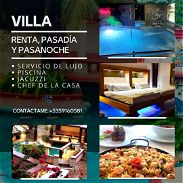Villa espectacular para renta y pasadía 🔖 Piscina + Jacuzzi + Chef de la casa - Img 45637406