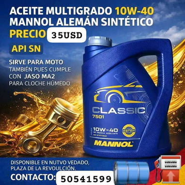 Aceite de motor 10W-40 - Img 123145833