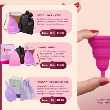 Copa menstrual Disco menstrual Vaso esterilizador - Img 115798101