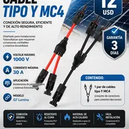 CABLE TIPO Y MC4 Nuevos - Img 56980441