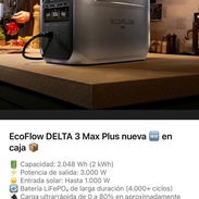 🌟 ¡Ecoflow Delta 3 Max Plus, energía sin límites! 🌟 - Img 58189453