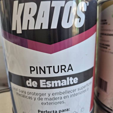 Pintura Kratos 0.8 lts Rojo, Amarillo, Azul, Verde, Naranja - Img 120664475