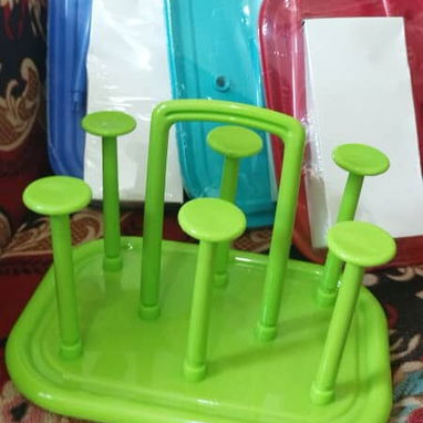 🚨Escurridor de vasos  🚨 Material: Plástico  💰Precio : 7 USD - Img 123250681