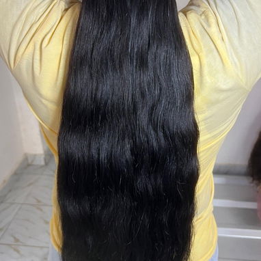 Moños de pelo natural - 10/10