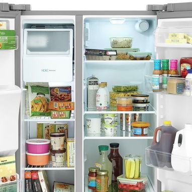 Refrigerador Frigidaire FRSS2623AS de 26 pies cúbicos, 36" de profundidad estándar, de dos puertas verticales, certifica - Img 124202787