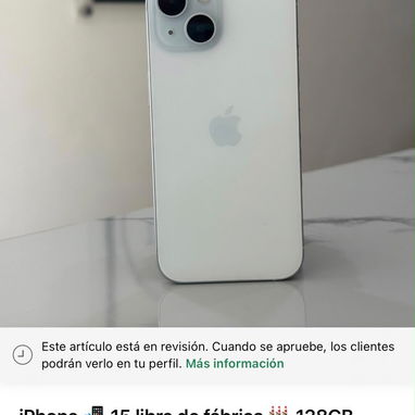 IPhone 15 con su caja Dual Sim física - Img 122993313