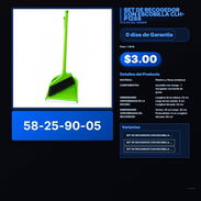 SET DE RECOGEDOR CON ESCOBILLA CLH-P1288 VPT -0027 - Img 57903635