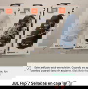 🔊 ¡Vendo JBL Flip 7 - Originales y Selladas en Caja! 🔊  ✨ Bluetooth 5.4 para conexión estable 🔋 Batería de 16 horas d - Img 49907884