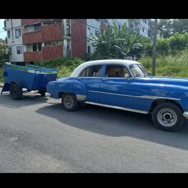 Se vende Chevrolet 51 de luxe Diésel con Remolque - Img 125644061