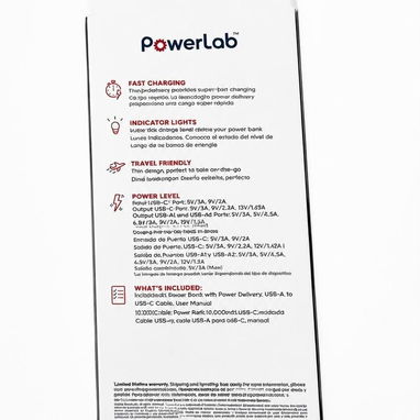 PowerLab Power Bank 10,000mAh con Power Delivery | 📦 NUEVO EN CAJA - 2/5
