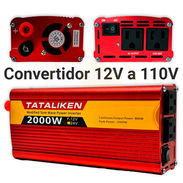Inversor Convertidor Tataliken F-2000A 800W / 2000W (Pico) DC 12V a 110V AC. - Img 55739316