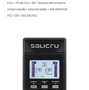 UPS - PROFESIONAL DIGITAL de 1500VA - Marca SALICRU (8) salidas de 208v a 240v, para cargas críticas/no críticas (4/4) - Img 45803835