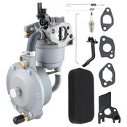 * Carburador de combustible dual kit de conversión de GLP 170F para generador GX200 160 168F,,2-5KW para generador de ga - Img 57209312