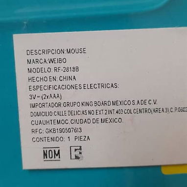 Mouse inalambrico - Img 123710022