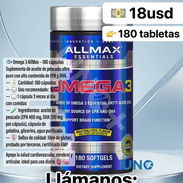 Omega 3 AllMax, 180 cápsulas - Img 57135640
