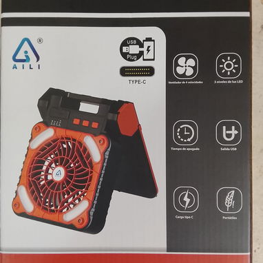 💥Lámparas y Ventiladores Recargables - Img 117720777