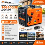 Planta Sigma 6500W Gasolina y Gas | Inverosores | Baterías | Ecoflow | Paneles Solares | Delta 3 Classic | Delta 3 Plus - Img 57507991