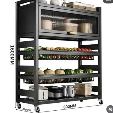 Organizador metálico para cocina - Img 123386153