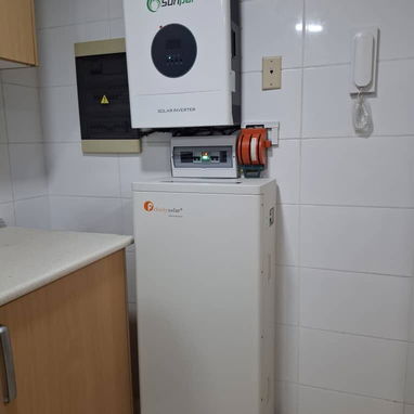 KIT DE RESPALDO DE ENERGIA, INVERSOR CON BATERIA, 3K CON 5k, 10 k con 10k, 10k con 15k y 12k con 16k. - Img 123769046