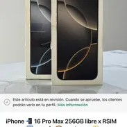 iphone 16 pro max nuevos en caja a estrenar - Img 55628246