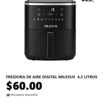 Freidora de aire y hornos electricos - Img 118079185