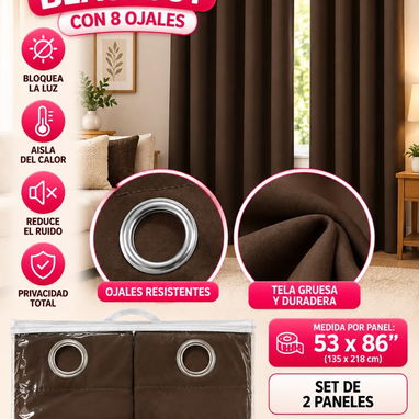 CORTINAS BLACKOUT - 2/8
