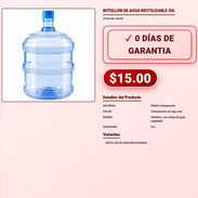 BOTELLÓN DE AGUA REUTILIZABLE 20L . - Img 57892373
