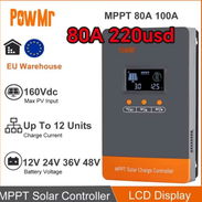 Controlador de carga solar 80A - Img 56021766