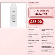 FILTRO DE AGUA PPC . - Img 57881659