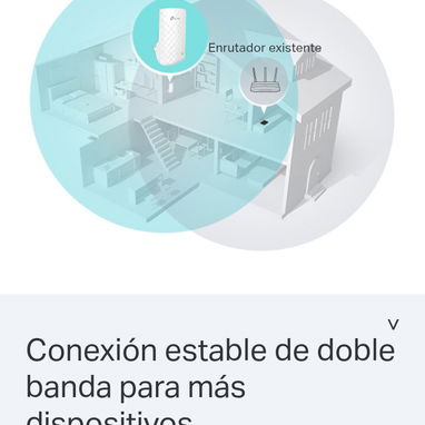 Excelente Amplificador - Repetidor Extender de Rango Wifi - DOBLE BANDA- AC750- MARCA TP-LINK MODELO RE220- NUEVO - Img 121581830