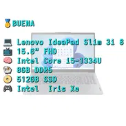 LAPTOP 🥇BUENA📦CAJA, Lenovo IdeaPad Slim 3i 8 (82X700EDUS|G+), 15.6" FHD, Intel Core i5-1334U, 8GB DDR5, 512GB, 10H - Img 58021495