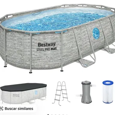 Piscina refrescar fiesta música terraza jardín diversión familia amigos - 4/4