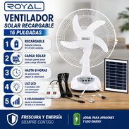 Ventilador Royal recargable de 16 pulgadas - Img 55887090