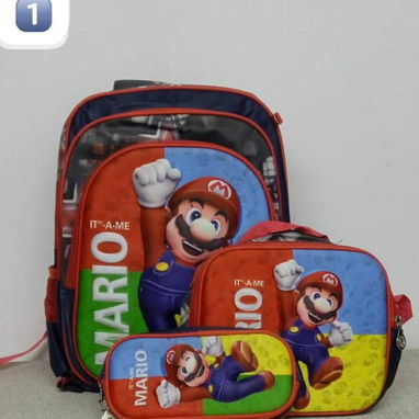 Combos de 3 piezas. Mochilas, merendero térmico y cartuchera - 9/9