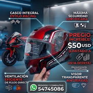 Casco integral maxima seguridad - Img 58311372