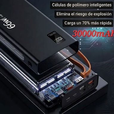 Banco de energía de 30000mAh - 4/6