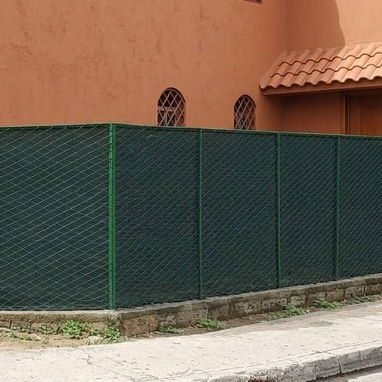 Malla de sombreo verde - 3/4