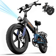 20" Fat Tire E-Bike 750W 48V 13Ah Battery 7 Speed LED Color Display Electric Bike - Img 57569890