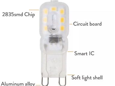 Bombillo LED G9 de 3W SMD2835, 110V precio 3€ por unidad - Img main-image