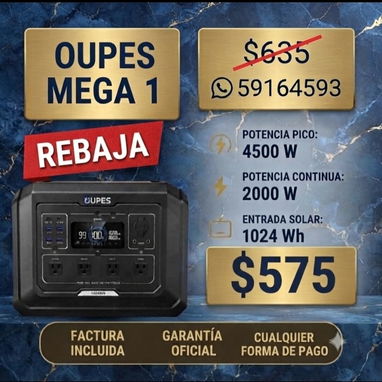 🔥⚡ ¡ENERGÍA SIN LÍMITES! ECOFLOW, GROWATT, DJI, BLUETTI y OUPES. 🔋 ¡POTENCIA A PRECIOS ESPECIALES! - 2/10