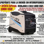 Rebaja Planta eléctrica pulsar silenciosa de uso en perfecto estado - Img 56177401
