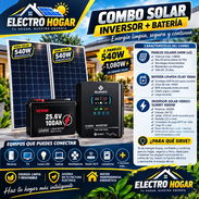 ⚡Combo solar Inversor Solar Híbrido más Batería LifePO más dos paneles solares de 540w - Img 57888237