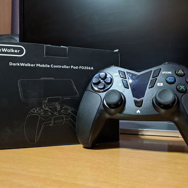 🎮 Mando Gamepad Darkwalker Bluetooth para Celular, PC y PS3/PS4 + Soporte - 2/4